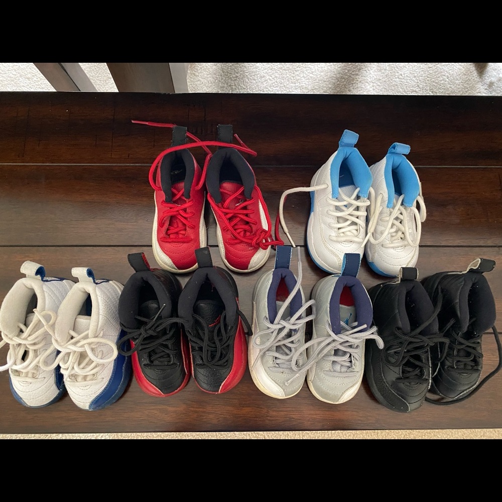 Jordans - 6 pair - Toddler size 5